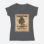 Crawler Spiced Rum-Womens-V-Neck-Tee-NMdesign