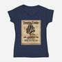 Crawler Spiced Rum-Womens-V-Neck-Tee-NMdesign