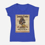 Crawler Spiced Rum-Womens-V-Neck-Tee-NMdesign
