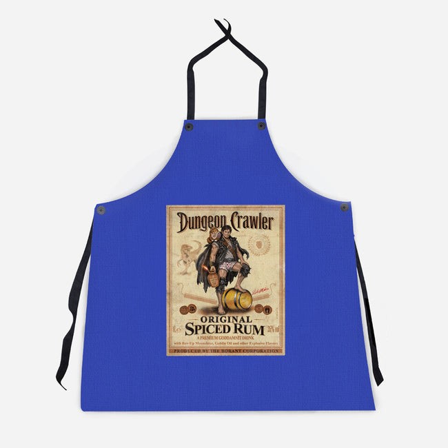 Crawler Spiced Rum-Unisex-Kitchen-Apron-NMdesign