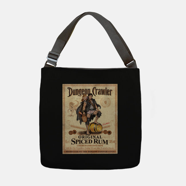 Crawler Spiced Rum-None-Adjustable Tote-Bag-NMdesign