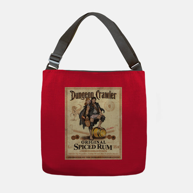 Crawler Spiced Rum-None-Adjustable Tote-Bag-NMdesign