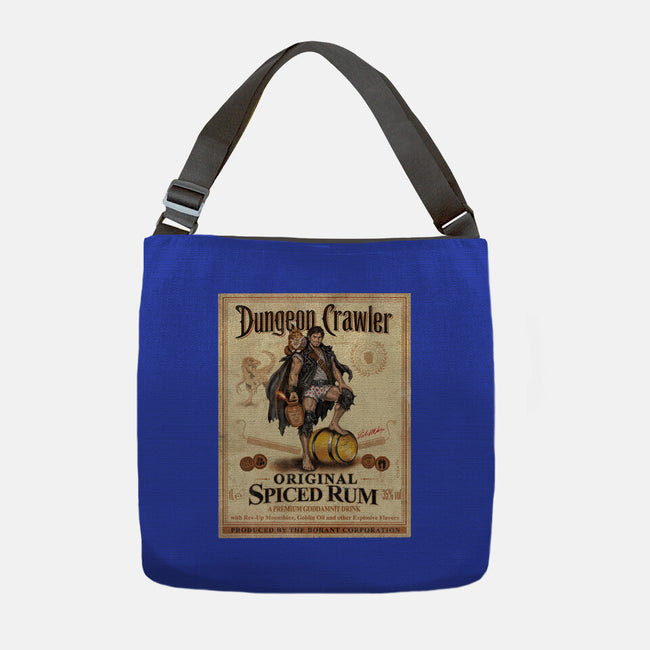 Crawler Spiced Rum-None-Adjustable Tote-Bag-NMdesign