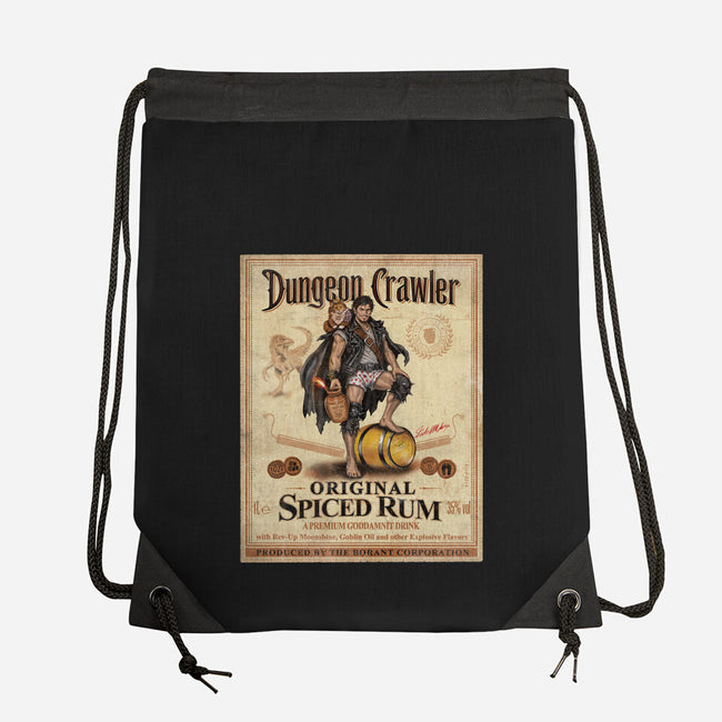 Crawler Spiced Rum-None-Drawstring-Bag-NMdesign