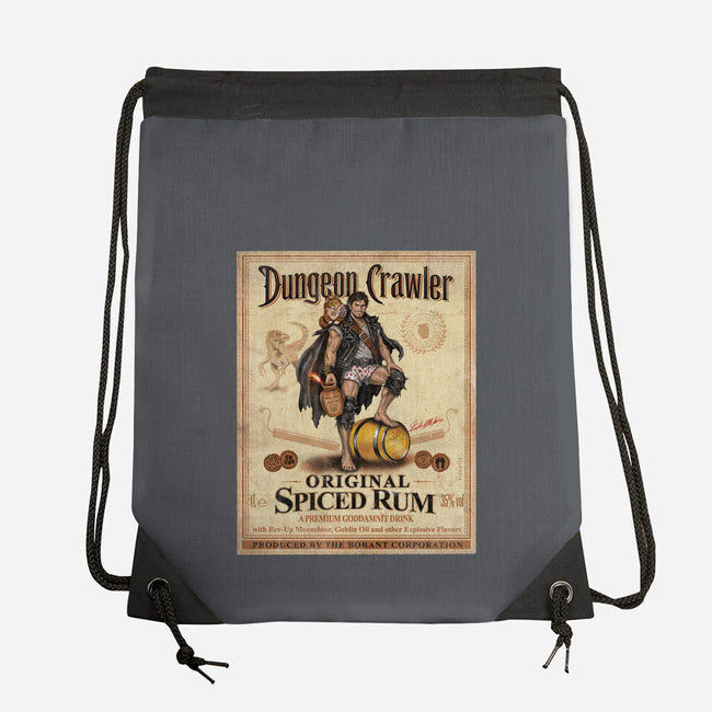 Crawler Spiced Rum-None-Drawstring-Bag-NMdesign