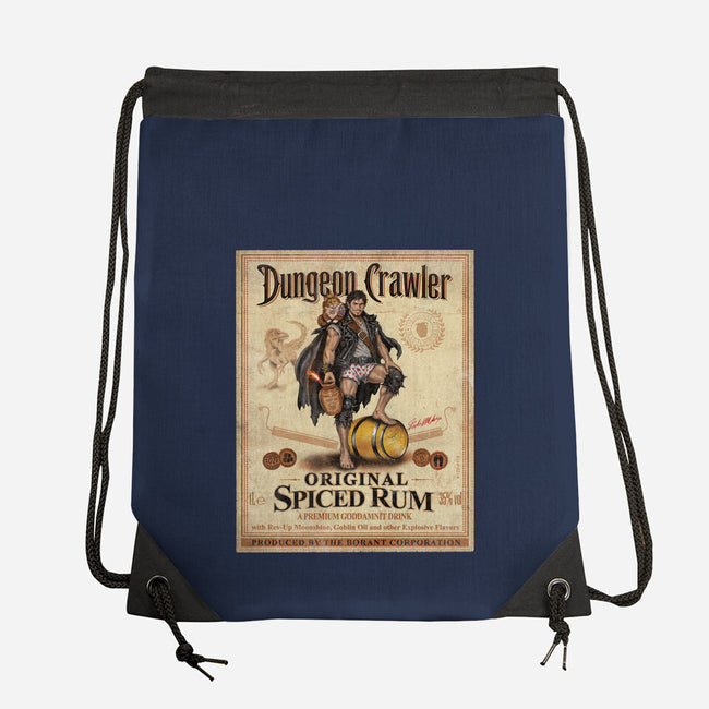 Crawler Spiced Rum-None-Drawstring-Bag-NMdesign