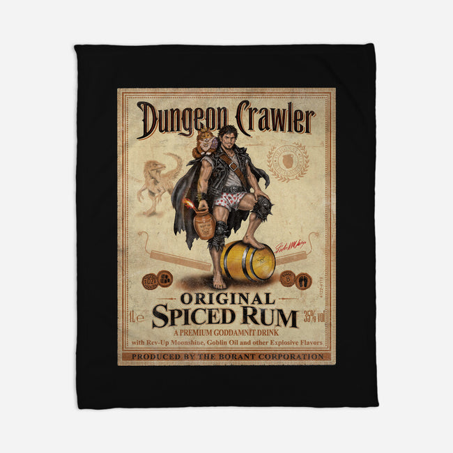 Crawler Spiced Rum-None-Fleece-Blanket-NMdesign