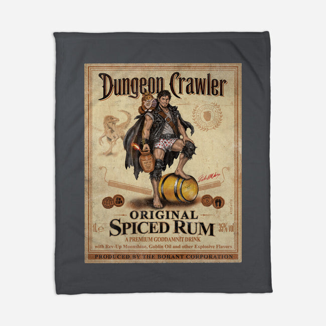 Crawler Spiced Rum-None-Fleece-Blanket-NMdesign