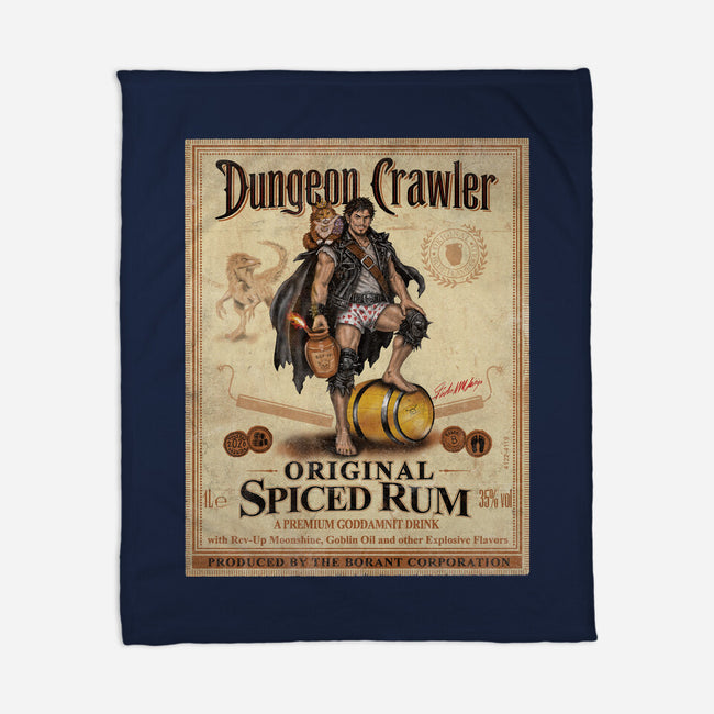 Crawler Spiced Rum-None-Fleece-Blanket-NMdesign