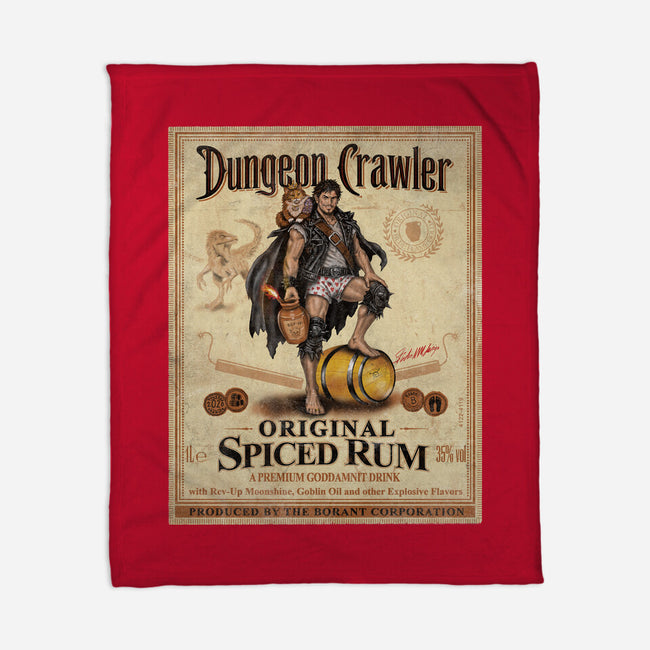 Crawler Spiced Rum-None-Fleece-Blanket-NMdesign