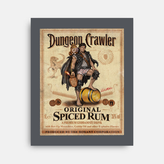 Crawler Spiced Rum-None-Stretched-Canvas-NMdesign