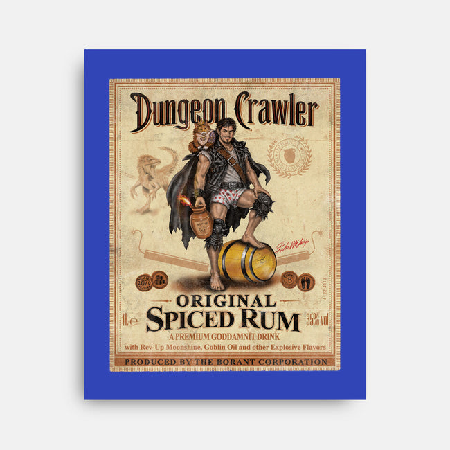Crawler Spiced Rum-None-Stretched-Canvas-NMdesign