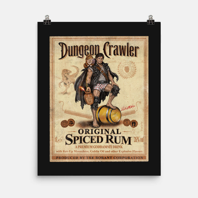 Crawler Spiced Rum-None-Matte-Poster-NMdesign