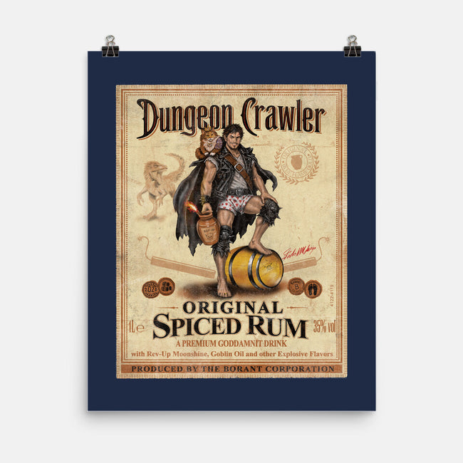 Crawler Spiced Rum-None-Matte-Poster-NMdesign