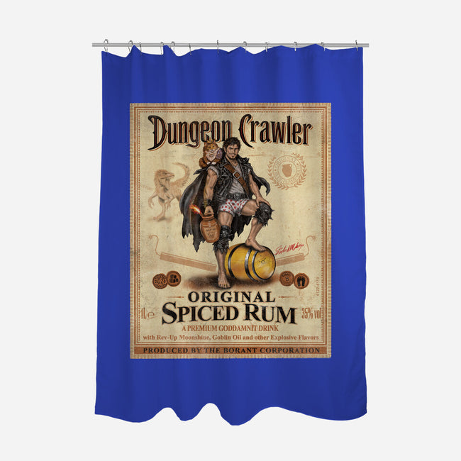 Crawler Spiced Rum-None-Polyester-Shower Curtain-NMdesign