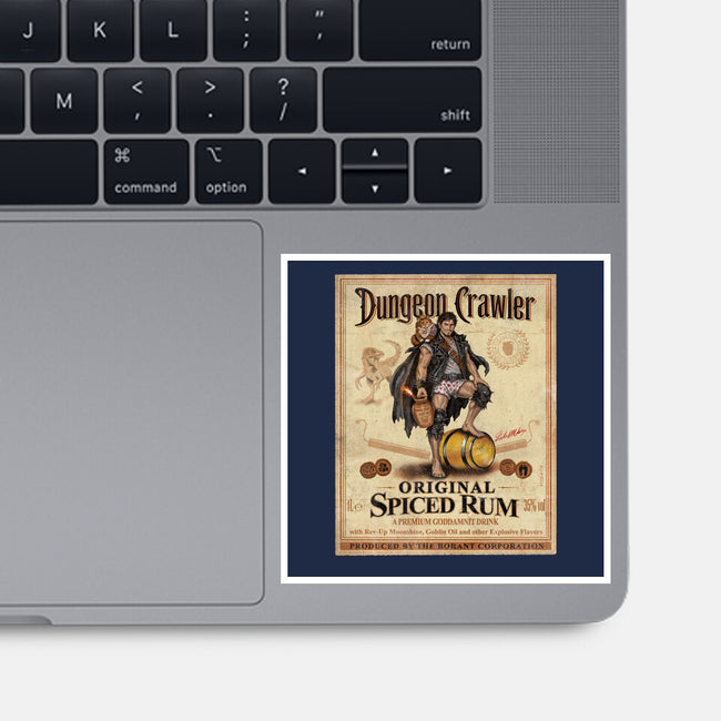 Crawler Spiced Rum-None-Glossy-Sticker-NMdesign
