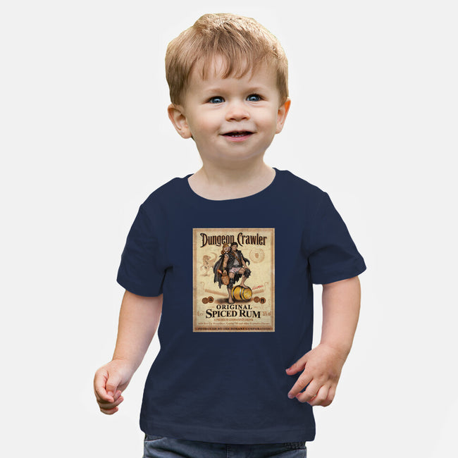 Crawler Spiced Rum-Baby-Basic-Tee-NMdesign