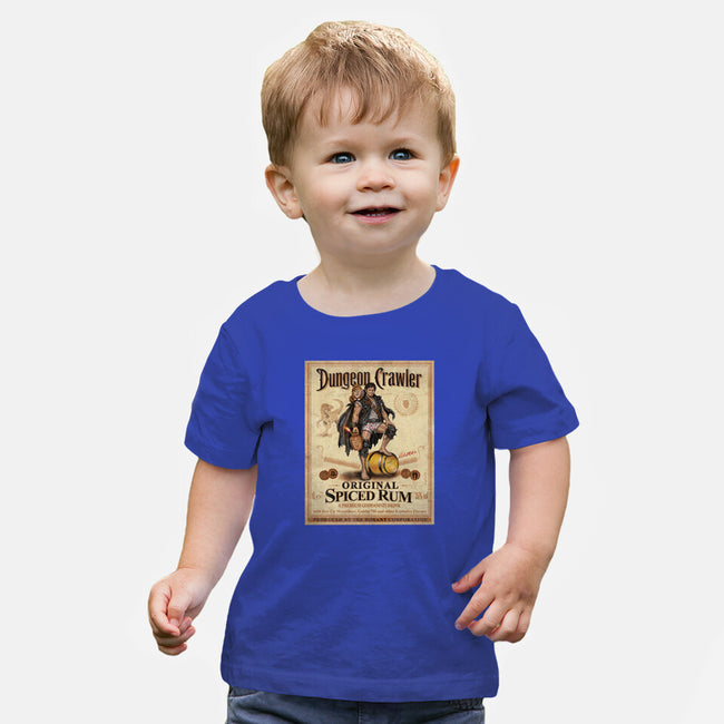 Crawler Spiced Rum-Baby-Basic-Tee-NMdesign