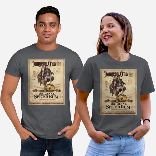 Crawler Spiced Rum-Unisex-Basic-Tee-NMdesign