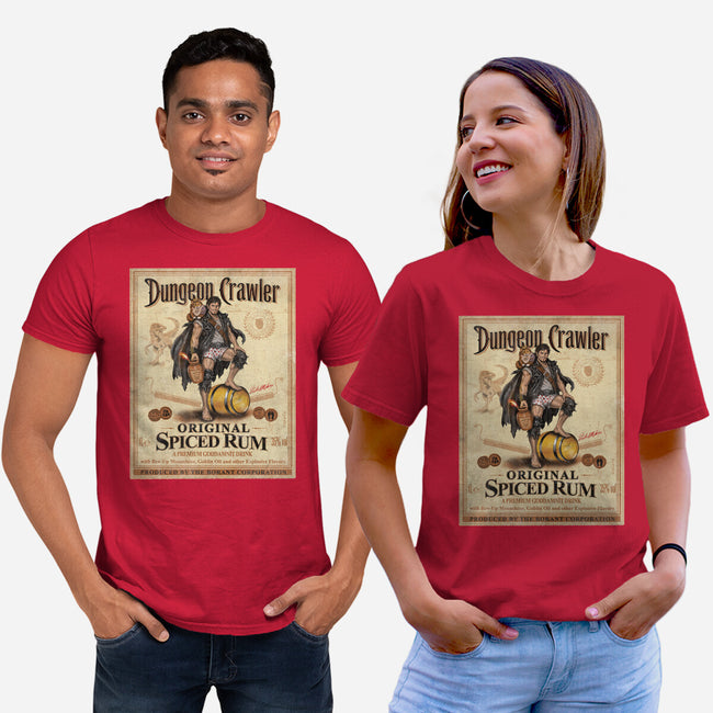 Crawler Spiced Rum-Unisex-Basic-Tee-NMdesign