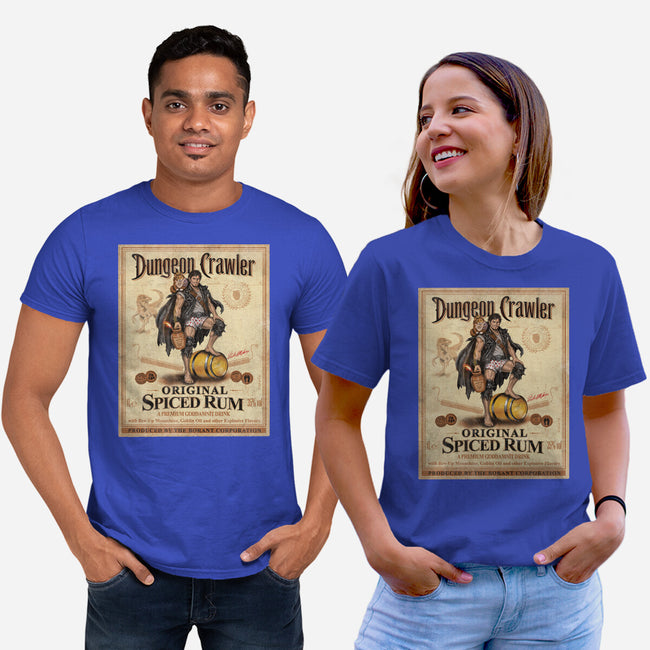 Crawler Spiced Rum-Unisex-Basic-Tee-NMdesign