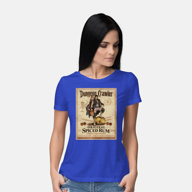 Crawler Spiced Rum-Womens-Basic-Tee-NMdesign