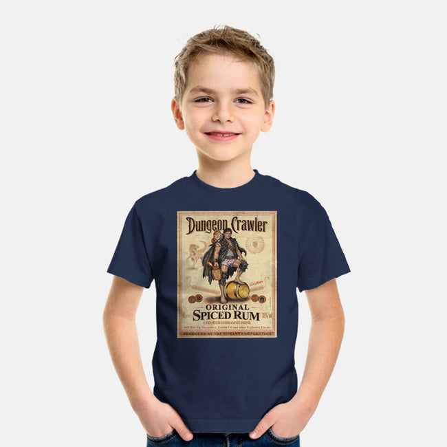 Crawler Spiced Rum-Youth-Basic-Tee-NMdesign