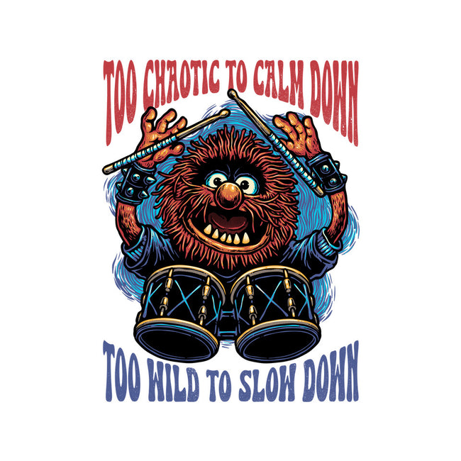 Calm Down Slow Down-Unisex-Crew Neck-Sweatshirt-glitchygorilla