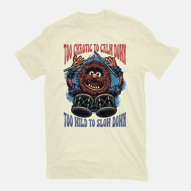 Calm Down Slow Down-Mens-Premium-Tee-glitchygorilla