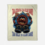 Calm Down Slow Down-None-Fleece-Blanket-glitchygorilla
