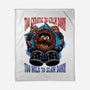 Calm Down Slow Down-None-Fleece-Blanket-glitchygorilla