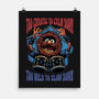 Calm Down Slow Down-None-Matte-Poster-glitchygorilla