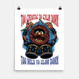 Calm Down Slow Down-None-Matte-Poster-glitchygorilla
