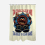 Calm Down Slow Down-None-Polyester-Shower Curtain-glitchygorilla