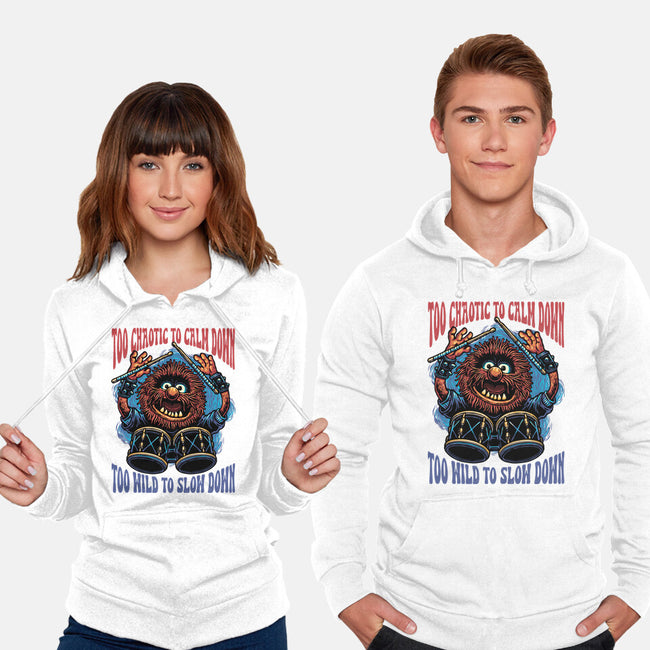 Calm Down Slow Down-Unisex-Pullover-Sweatshirt-glitchygorilla