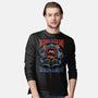 Calm Down Slow Down-Mens-Long Sleeved-Tee-glitchygorilla