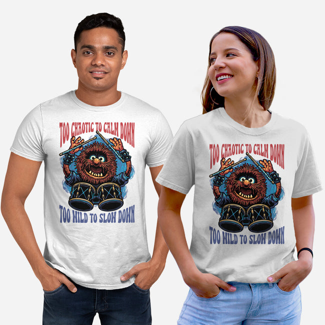 Calm Down Slow Down-Unisex-Basic-Tee-glitchygorilla