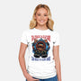 Calm Down Slow Down-Womens-Fitted-Tee-glitchygorilla