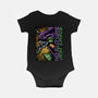 No Future Just Chaos-Baby-Basic-Onesie-glitchygorilla