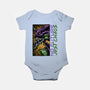 No Future Just Chaos-Baby-Basic-Onesie-glitchygorilla