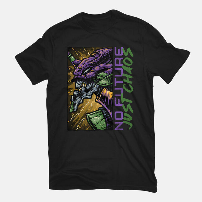 No Future Just Chaos-Youth-Basic-Tee-glitchygorilla
