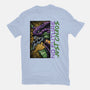 No Future Just Chaos-Womens-Fitted-Tee-glitchygorilla