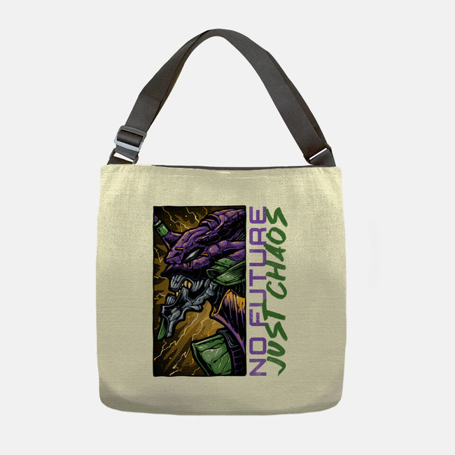 No Future Just Chaos-None-Adjustable Tote-Bag-glitchygorilla