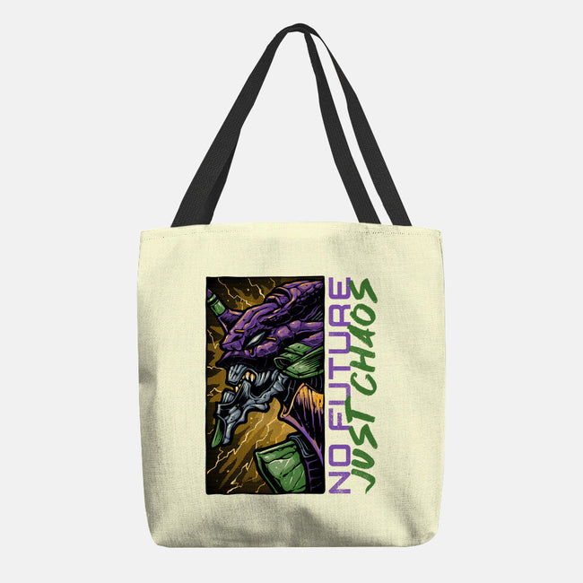 No Future Just Chaos-None-Basic Tote-Bag-glitchygorilla
