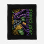 No Future Just Chaos-None-Fleece-Blanket-glitchygorilla