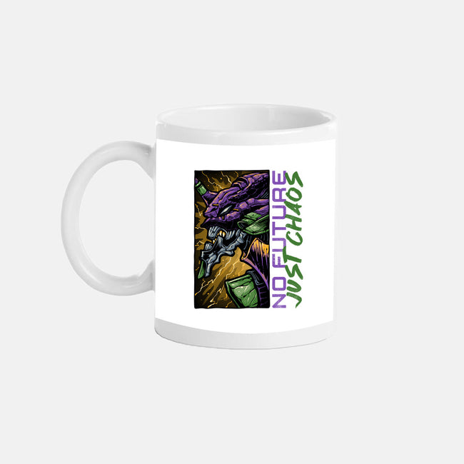No Future Just Chaos-None-Mug-Drinkware-glitchygorilla