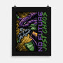 No Future Just Chaos-None-Matte-Poster-glitchygorilla