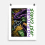 No Future Just Chaos-None-Matte-Poster-glitchygorilla