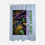 No Future Just Chaos-None-Polyester-Shower Curtain-glitchygorilla