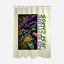 No Future Just Chaos-None-Polyester-Shower Curtain-glitchygorilla